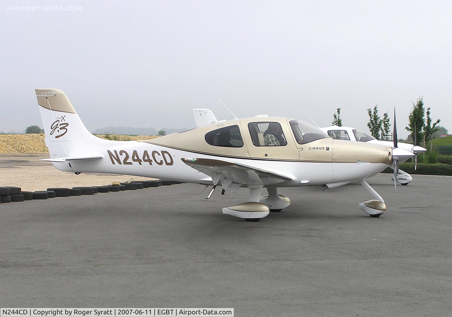 N244CD, 2007 Cirrus SR22 G3 GTS C/N 2440, Cirrus SR22 G3 GTSX