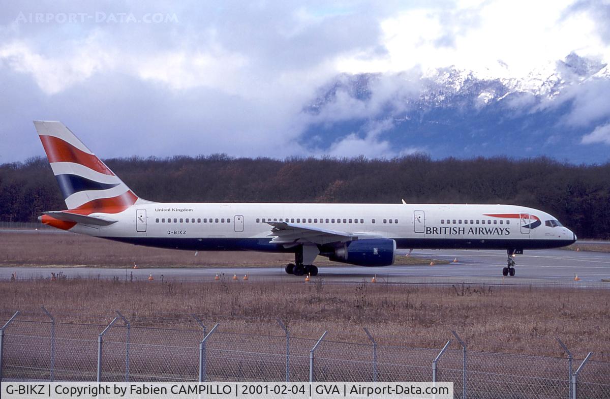 G-BIKZ, 1986 Boeing 757-236/SF C/N 23532, British Airways