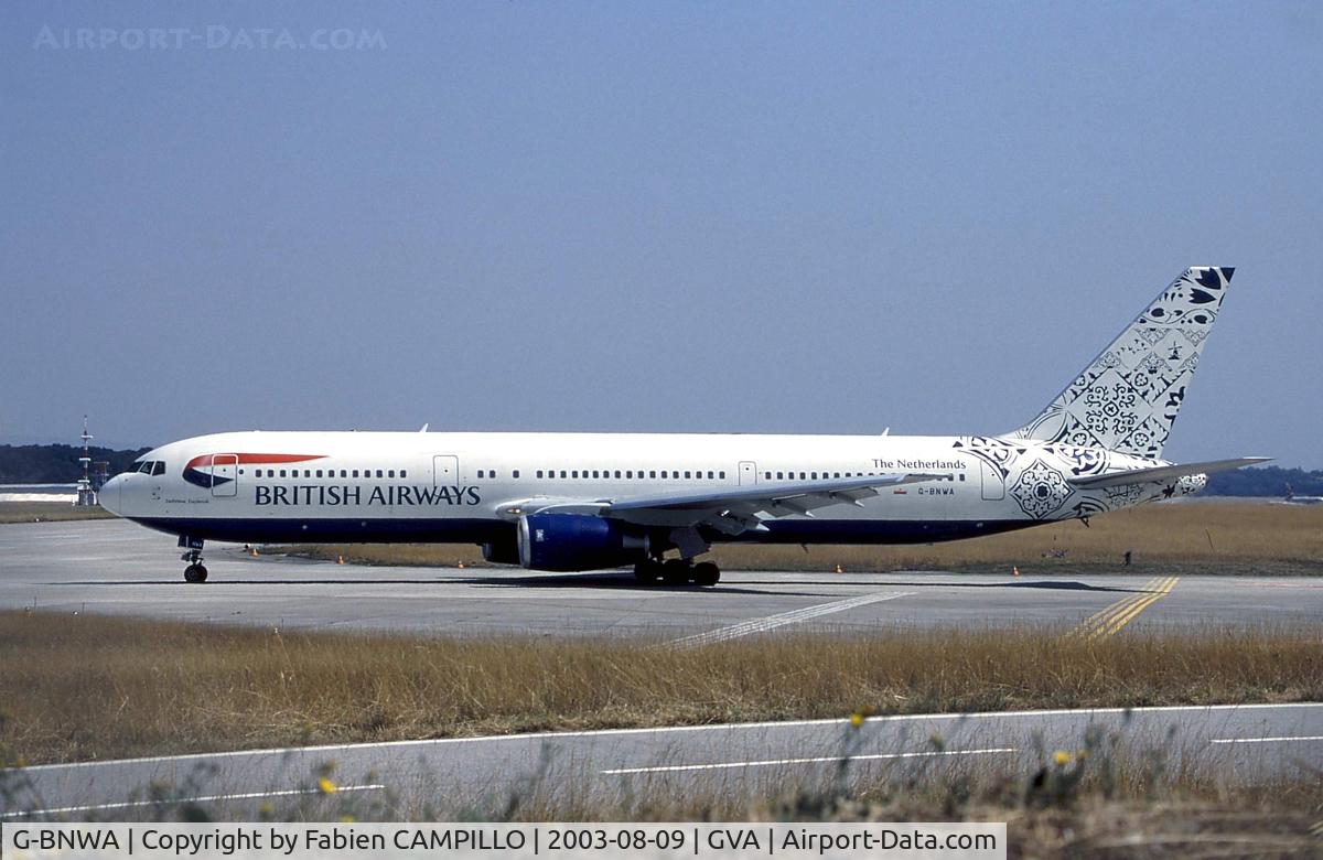 G-BNWA, 1989 Boeing 767-336 C/N 24333, British Airways