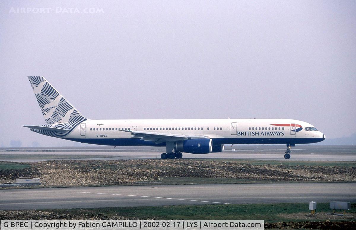 G-BPEC, 1990 Boeing 757-236 C/N 24882, British Airways