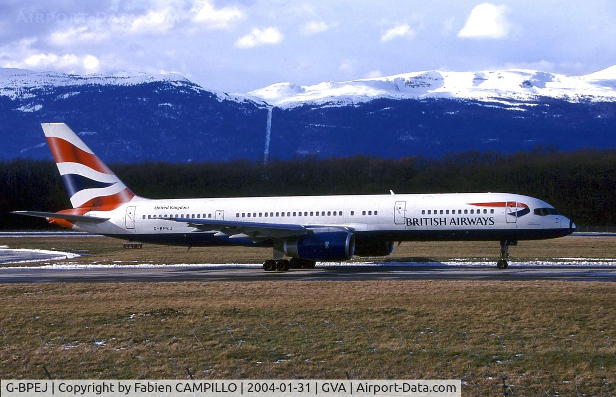 G-BPEJ, 1994 Boeing 757-236 C/N 25807, British Airways