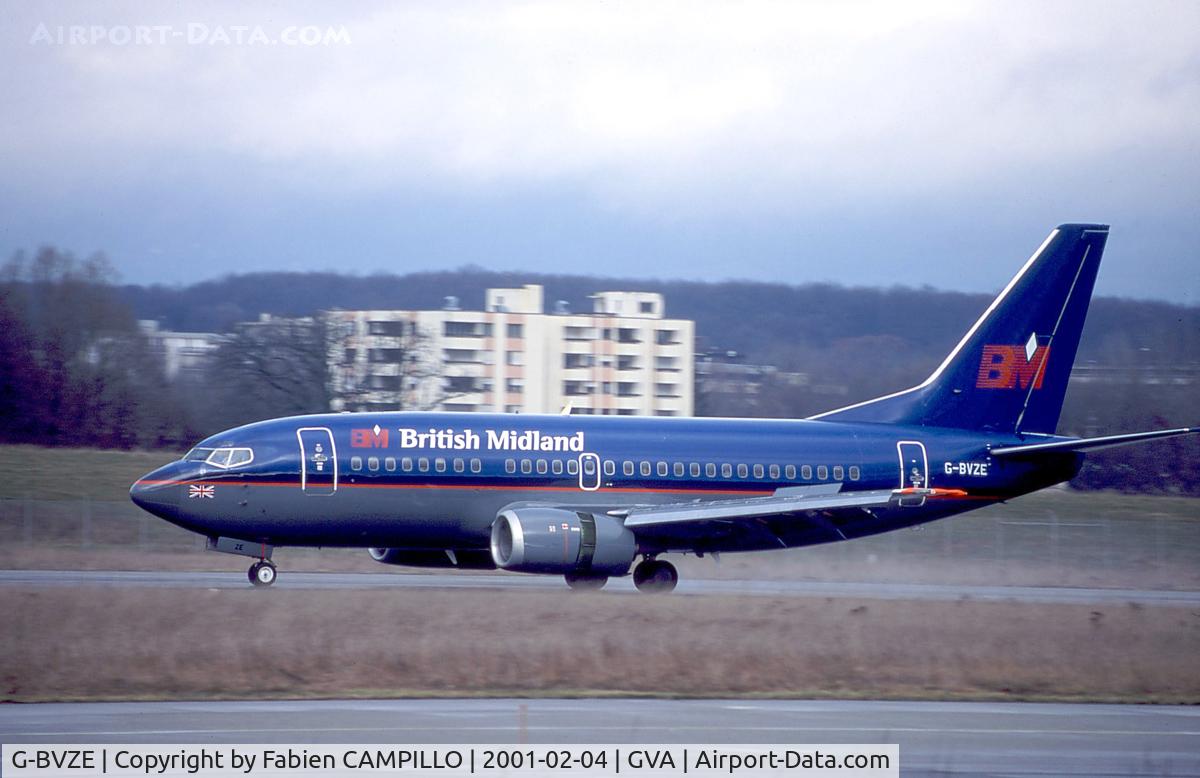 G-BVZE, 1993 Boeing 737-59D C/N 26422, British Midland