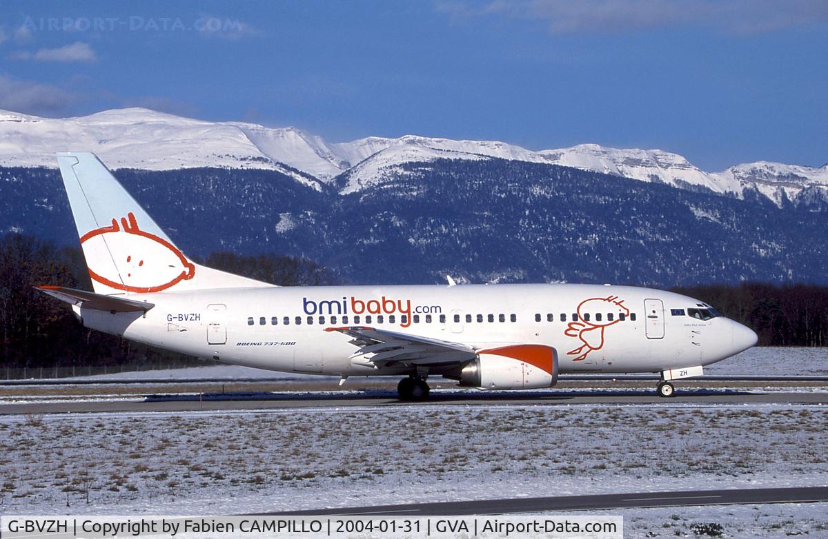 G-BVZH, 1991 Boeing 737-5Q8 C/N 25166, bmibaby.com