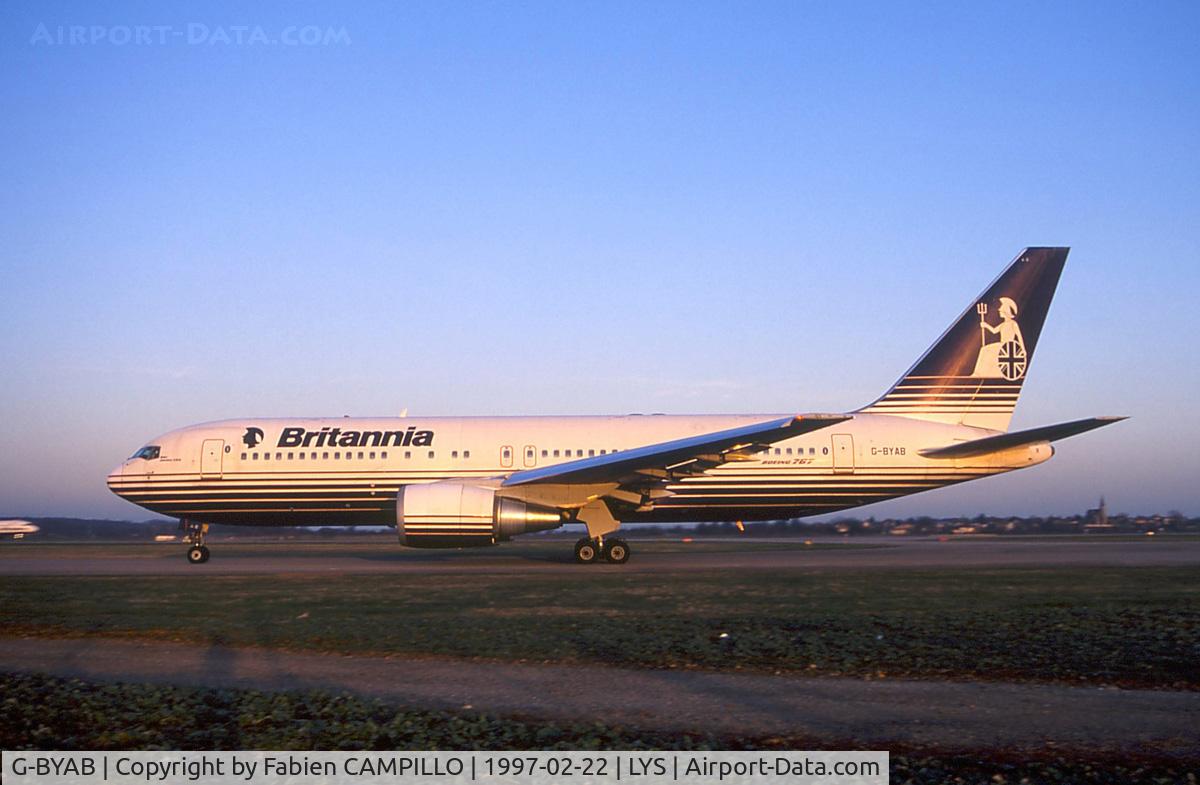 G-BYAB, 1991 Boeing 767-204/ER C/N 25139, Britannia Airways