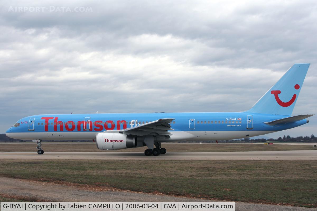 G-BYAI, 1993 Boeing 757-204 C/N 26967, Britannia Airways
