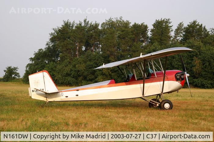 N161DW, 1993 Pietenpol Air Camper C/N 787-393, Sunset Brodhead 2003