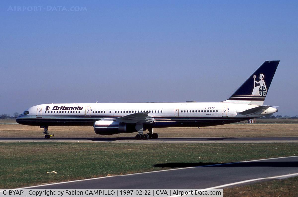 G-BYAP, 1994 Boeing 757-204 C/N 27236, Britannia Airways