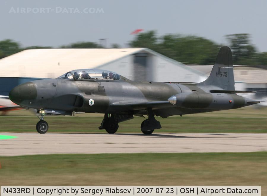 N433RD, 1952 Canadair CT-133 Silver Star C/N T33-579, EAA AirVenture 2007