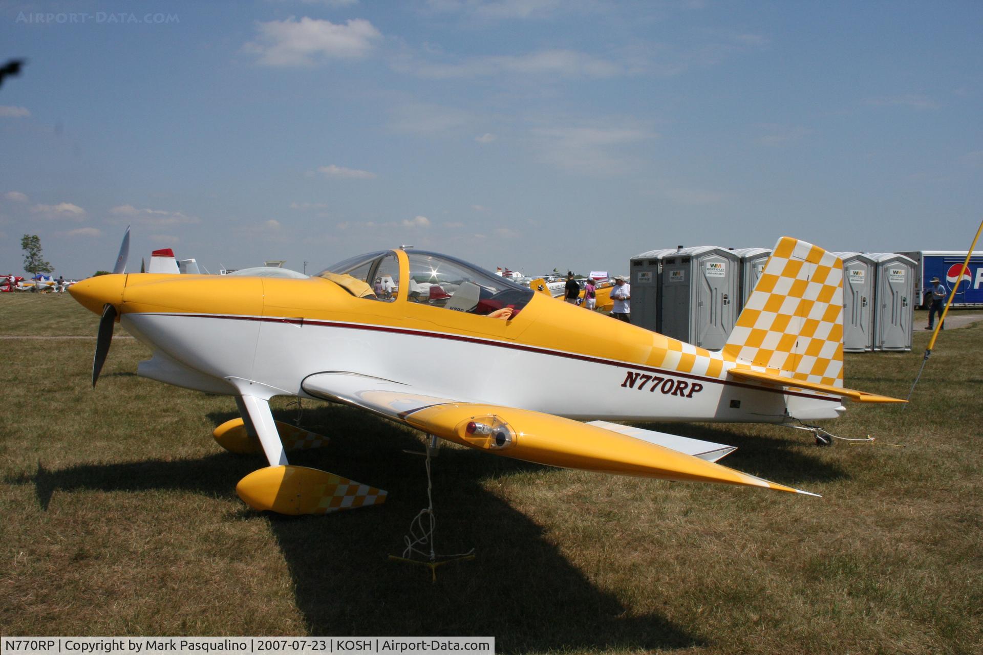 N770RP, 2005 Vans RV-7 C/N 70470, RV-7