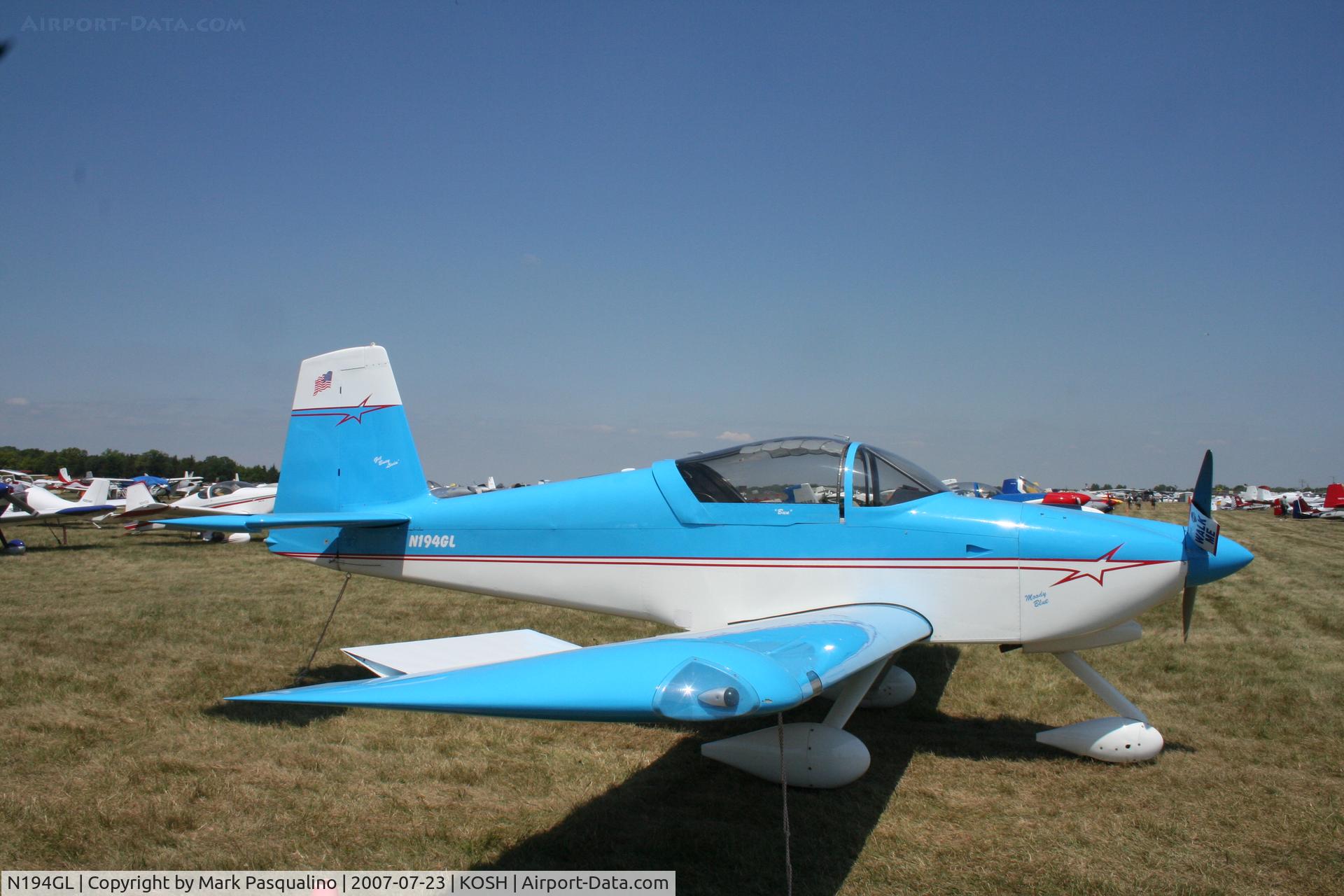 N194GL, 2003 Vans RV-9A C/N 90118, RV-9A