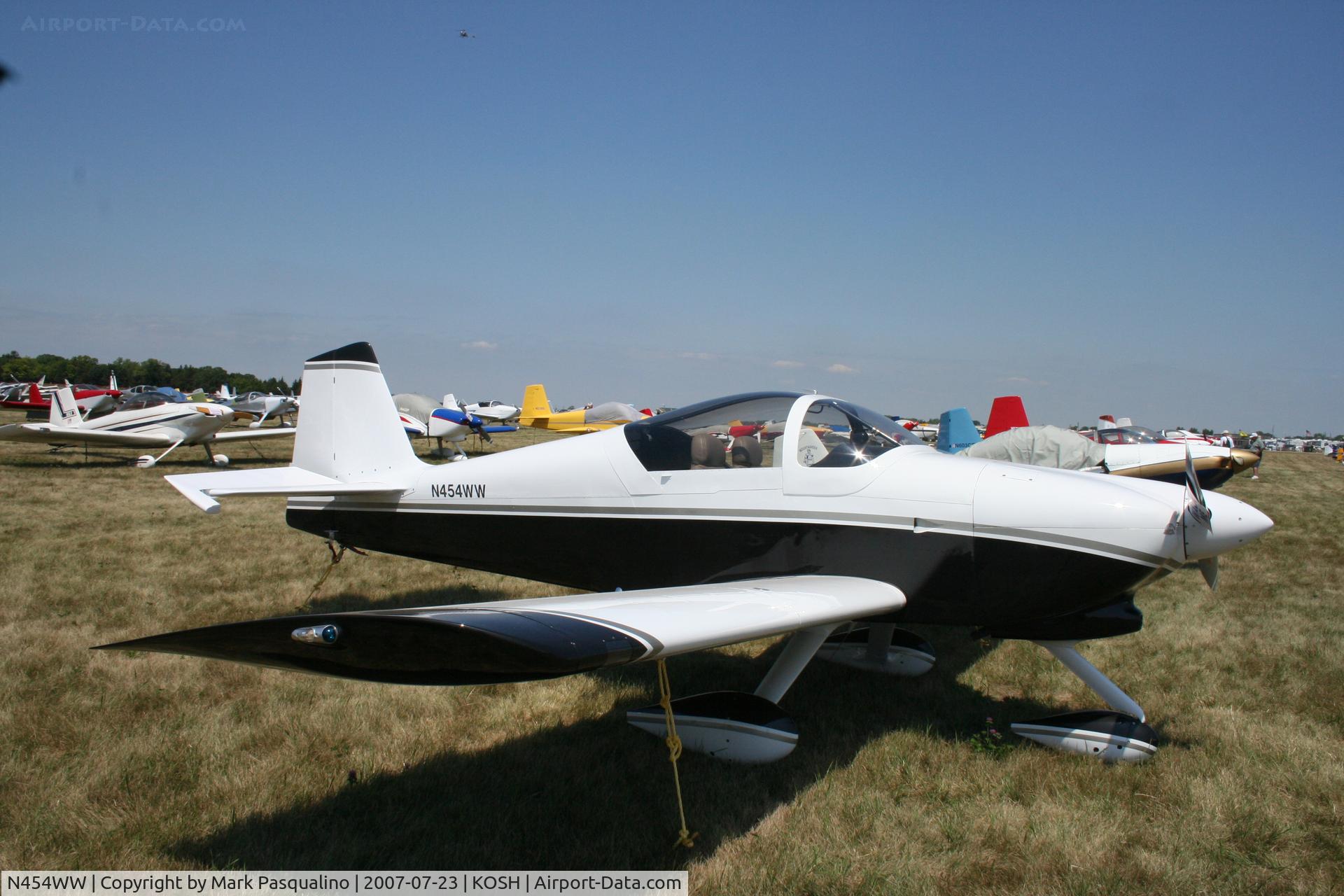N454WW, 2001 Vans RV-6A C/N 22988, RV-6A