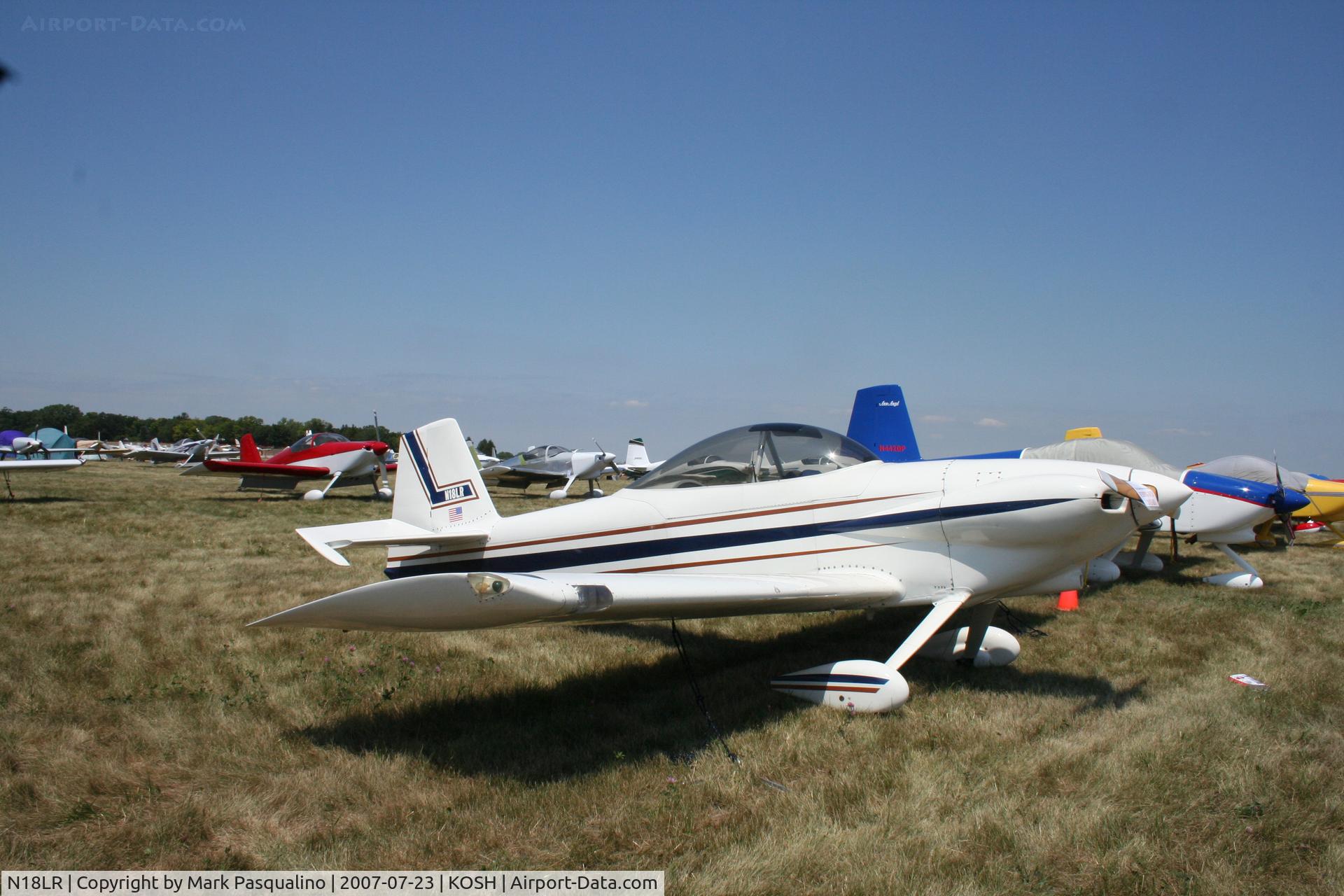 N18LR, Vans RV-4 C/N 313, RV-4