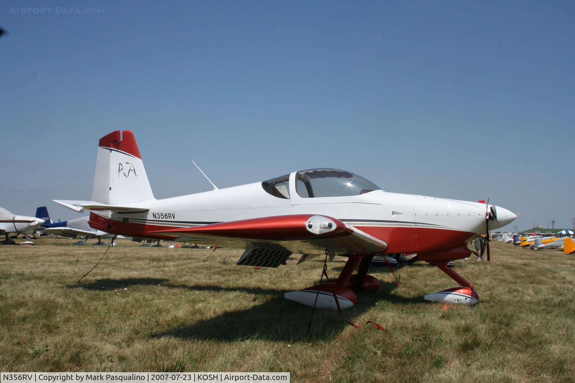 N356RV, 2007 Vans RV-7A C/N 70078, RV-7A
