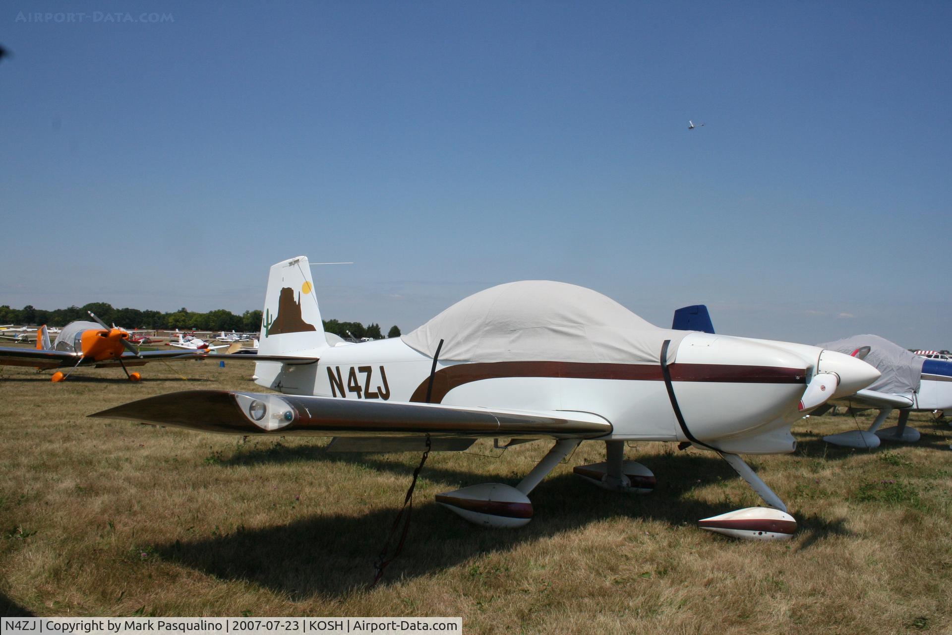 N4ZJ, 2002 Vans RV-8A C/N JF101, RV-8A