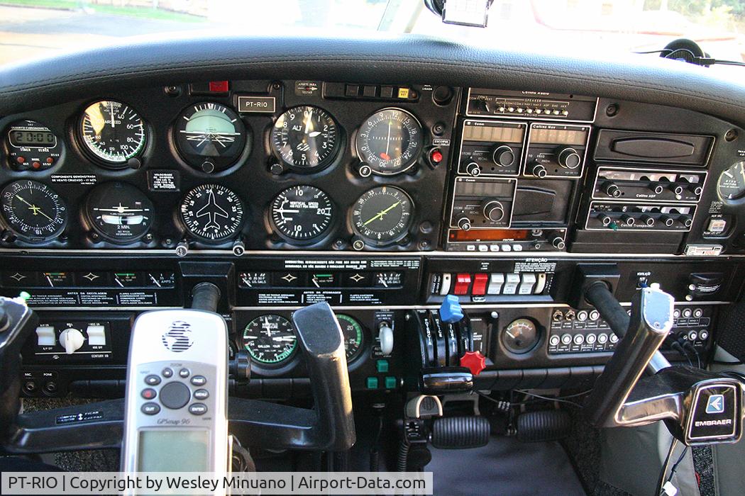 PT-RIO, 1980 Embraer EMB-711ST Corisco II turbo C/N 80-711327, PA28RT-201T