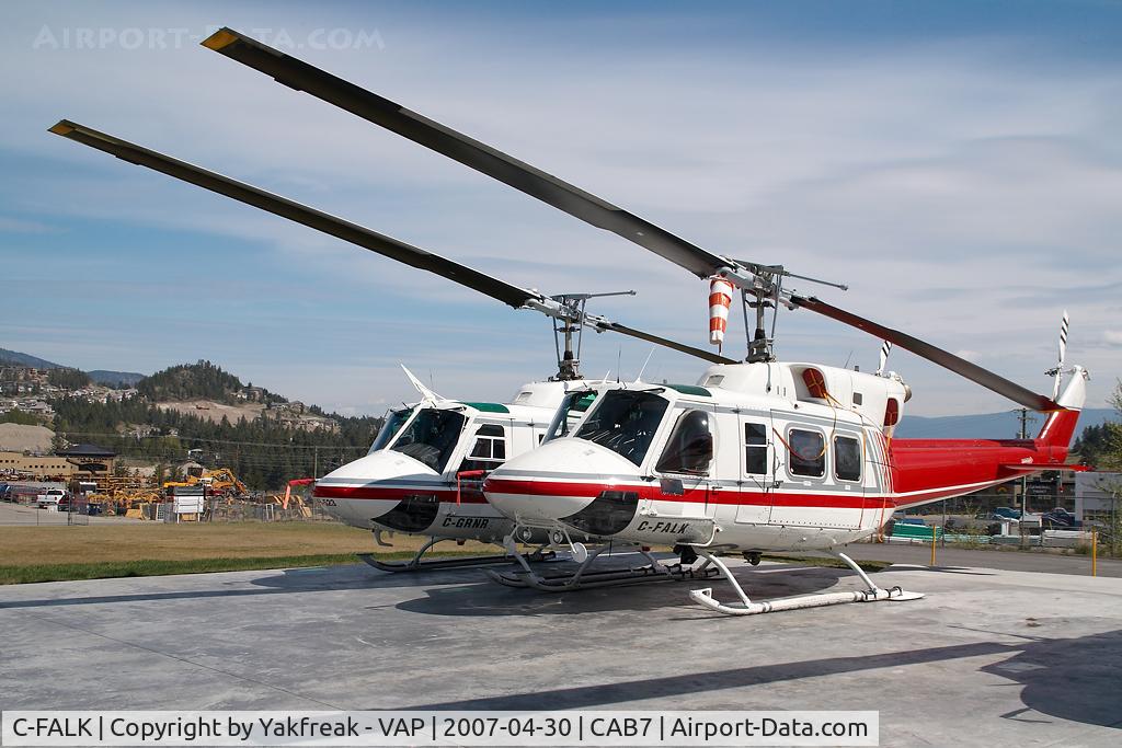 C-FALK, Bell 212 C/N 30982, Alpine Helicopters Bell212