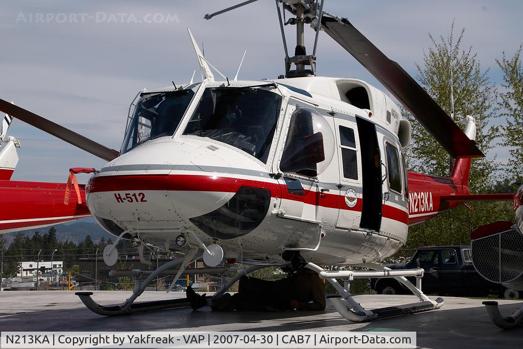 N213KA, 1981 Bell 212 C/N 31172, Alpine Helicopters Bell212