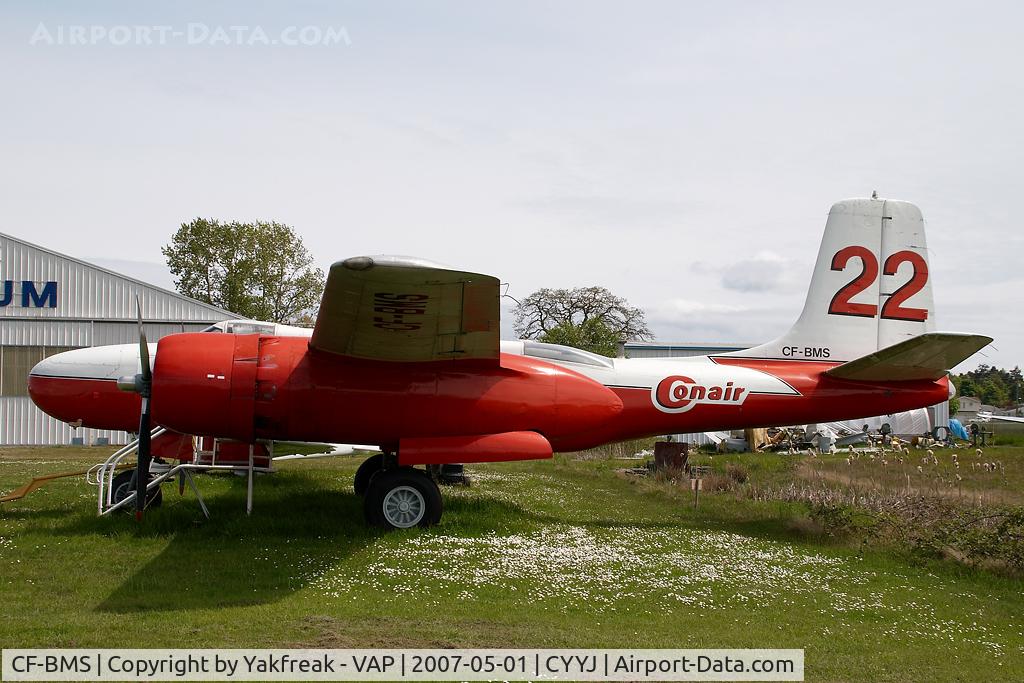 CF-BMS, 1943 Douglas A-26C Invader C/N 18504, Conair Douglas A26