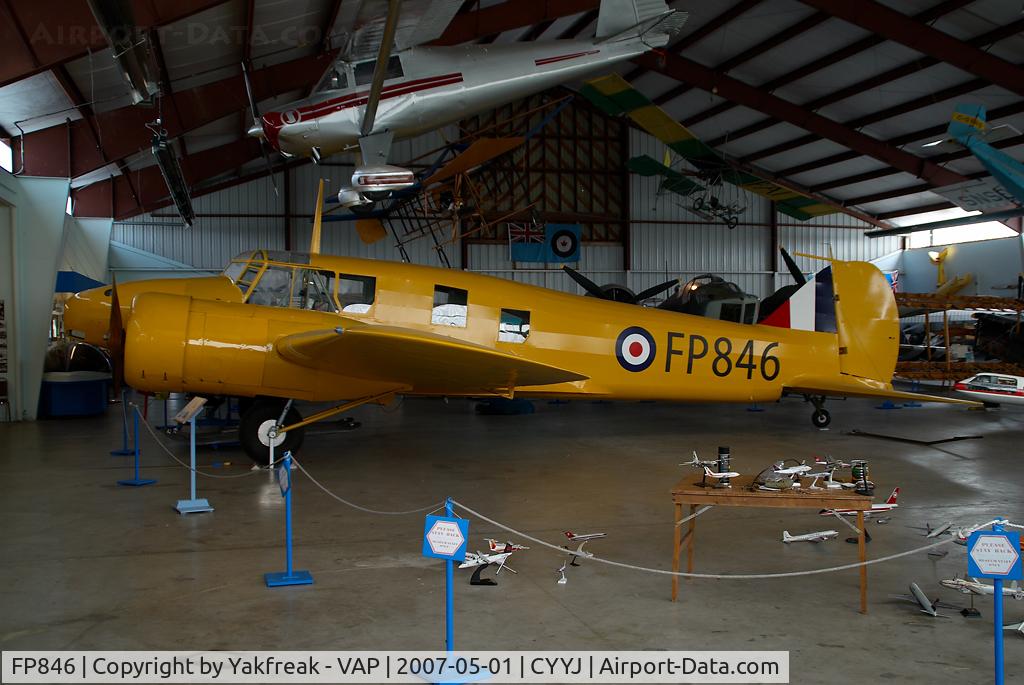 FP846, Avro 652A Anson II C/N Not found FP846, Avro 625A Anson
