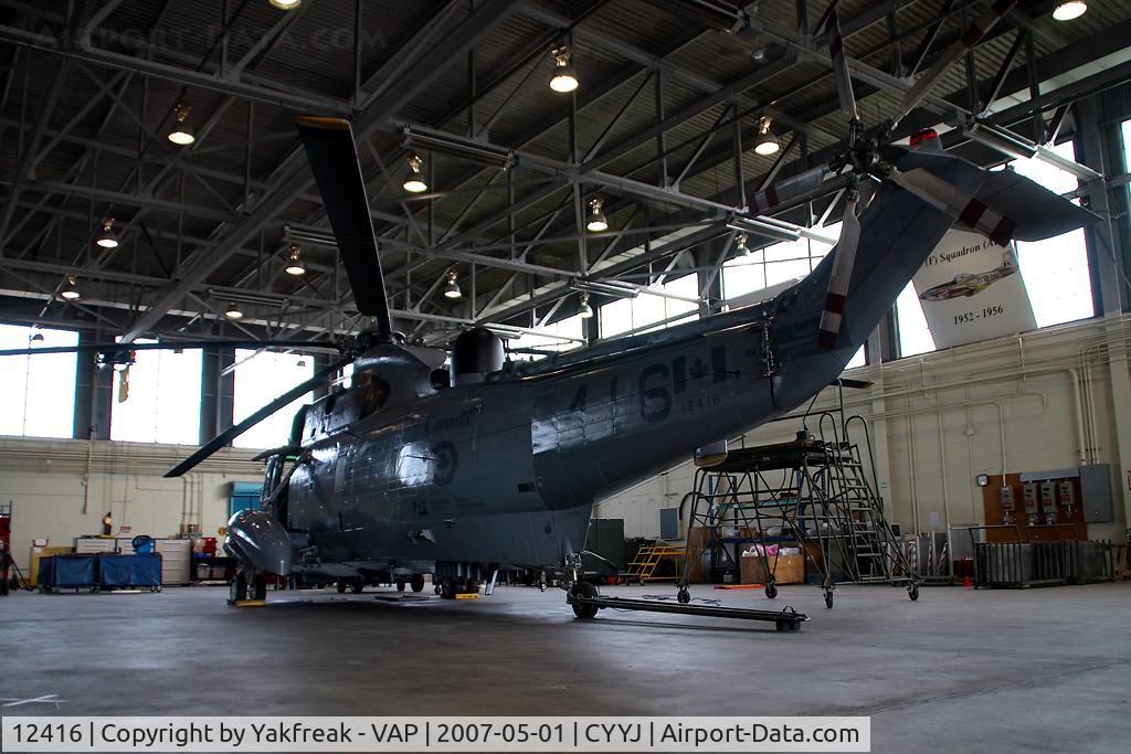 12416, United Aircraft of Canada CH-124B Sea King C/N 61282, Canadian Air Force Sikorsky CH-124A Sea King