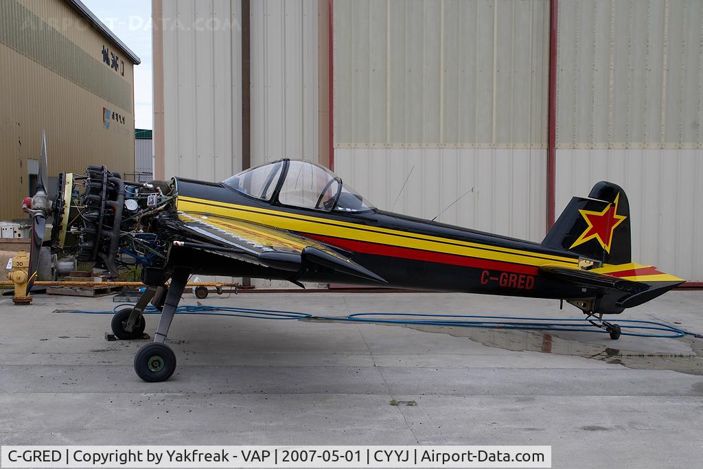 C-GRED, 1988 Yakovlev Yak-55M C/N 880605, Yakovlev 55