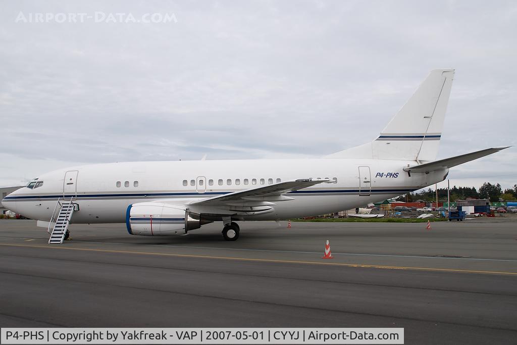 P4-PHS, 1991 Boeing 737-53A C/N 24970, Boeing 737-500