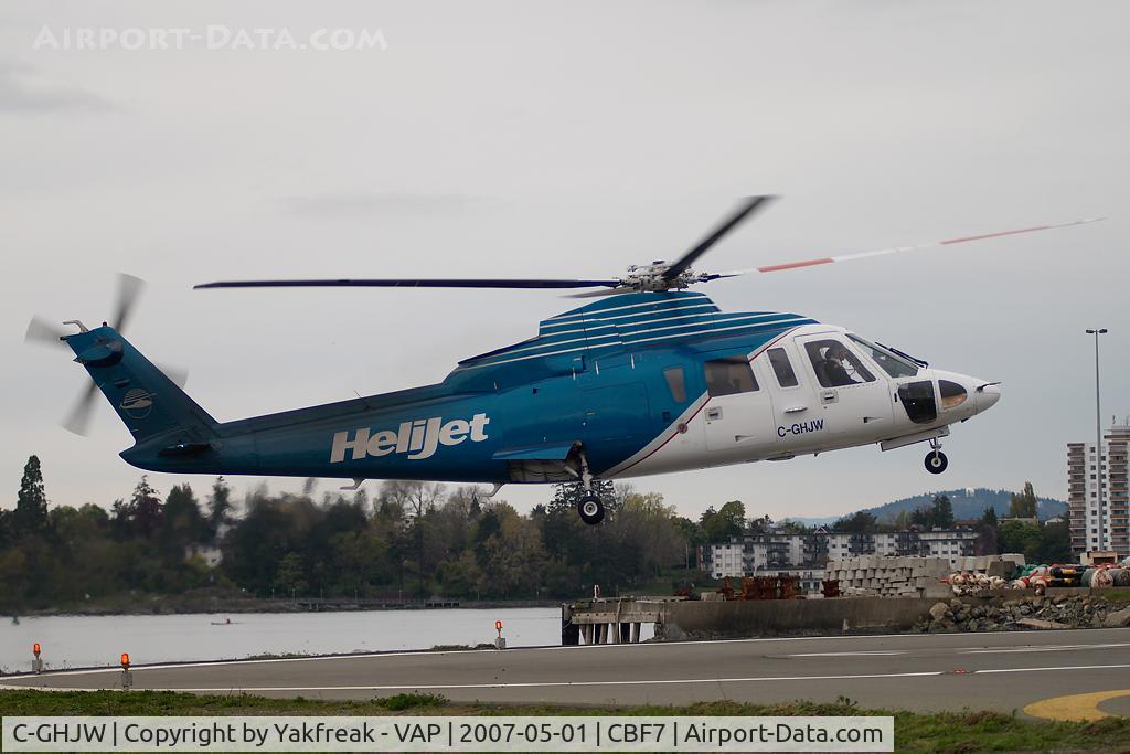 C-GHJW, 1980 Sikorsky S-76A C/N 760074, Helijet Sikorsky S76A