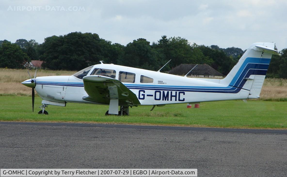 G-OMHC, 1979 Piper PA-28RT-201 Arrow IV C/N 28R-7918105, Wolverhampton Business Airport , UK