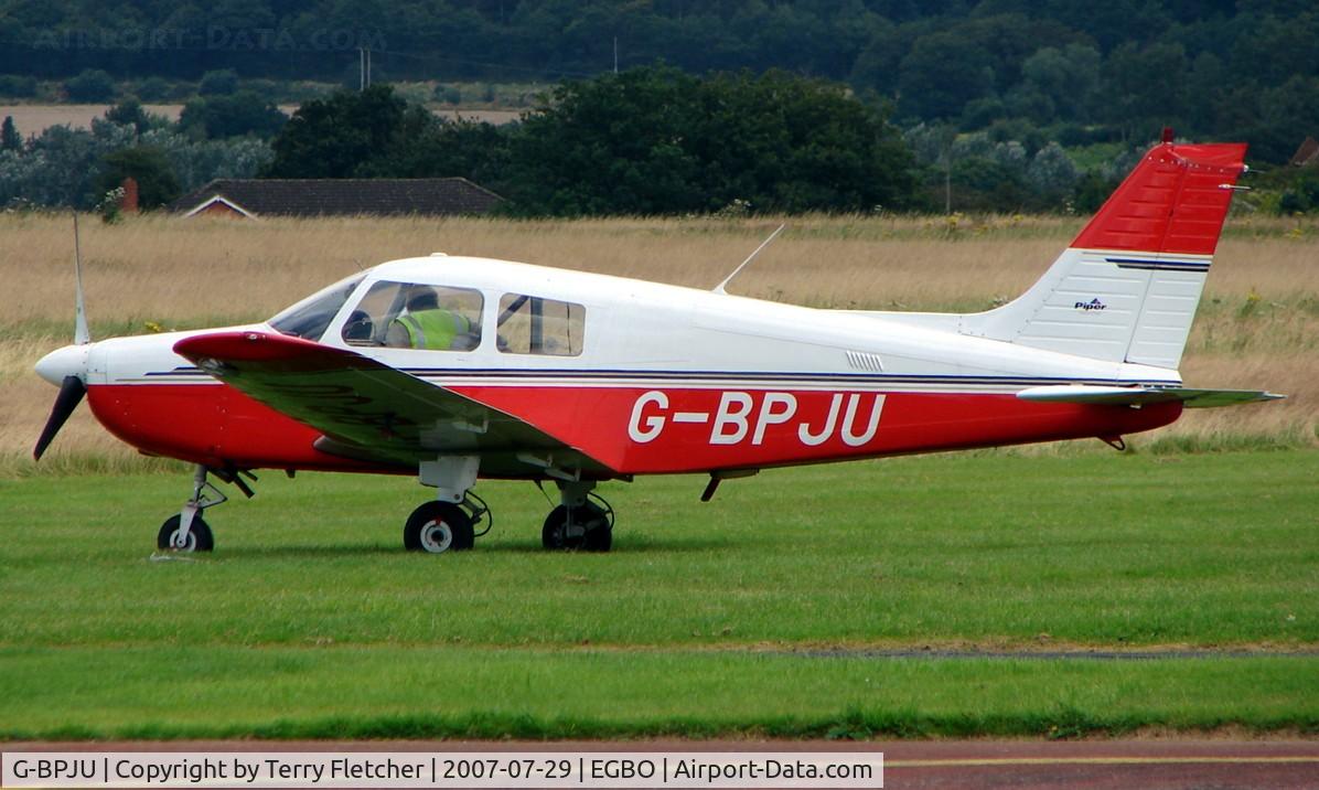 G-BPJU, 1988 Piper PA-28-161 Cadet C/N 2841032, Pa-28-161