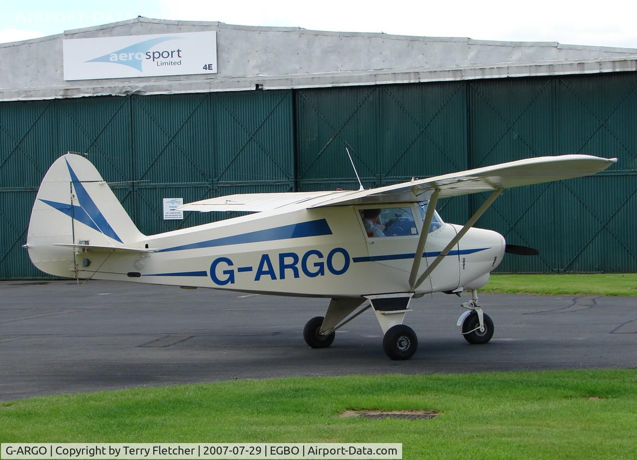 G-ARGO, 1960 Piper PA-22-108 Colt Colt C/N 22-8034, Piper Pa-22-108