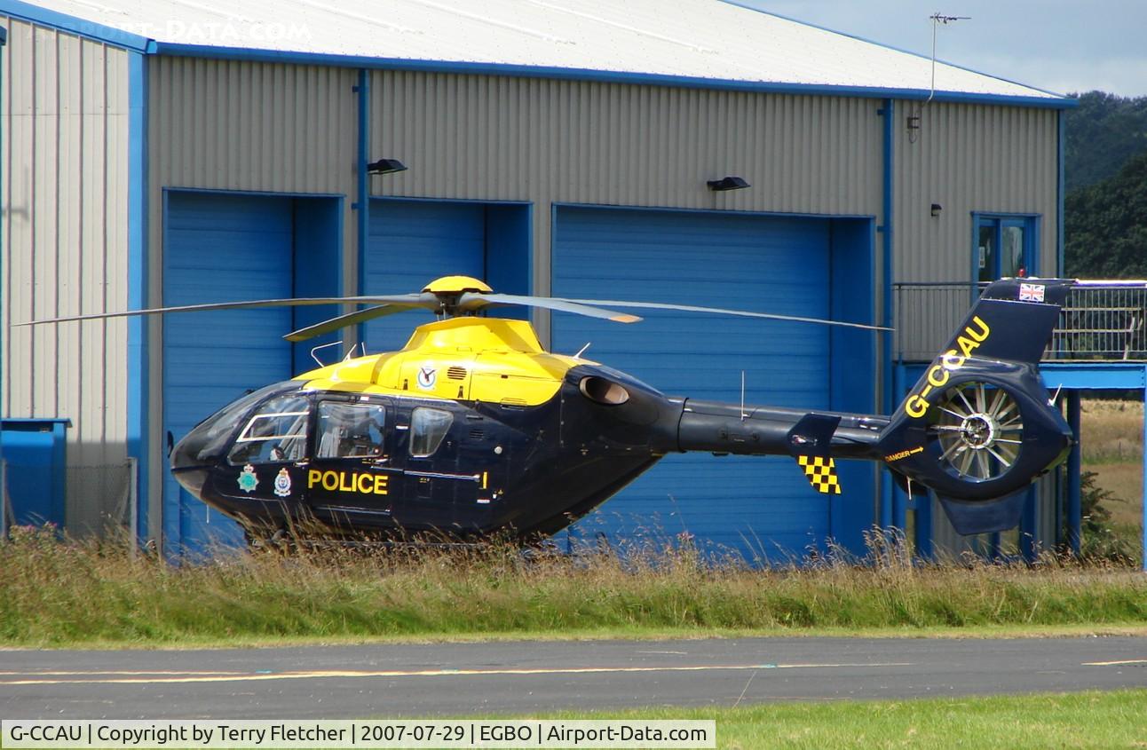G-CCAU, 1997 Eurocopter EC-135T-1 C/N 0040, Police Helicopter