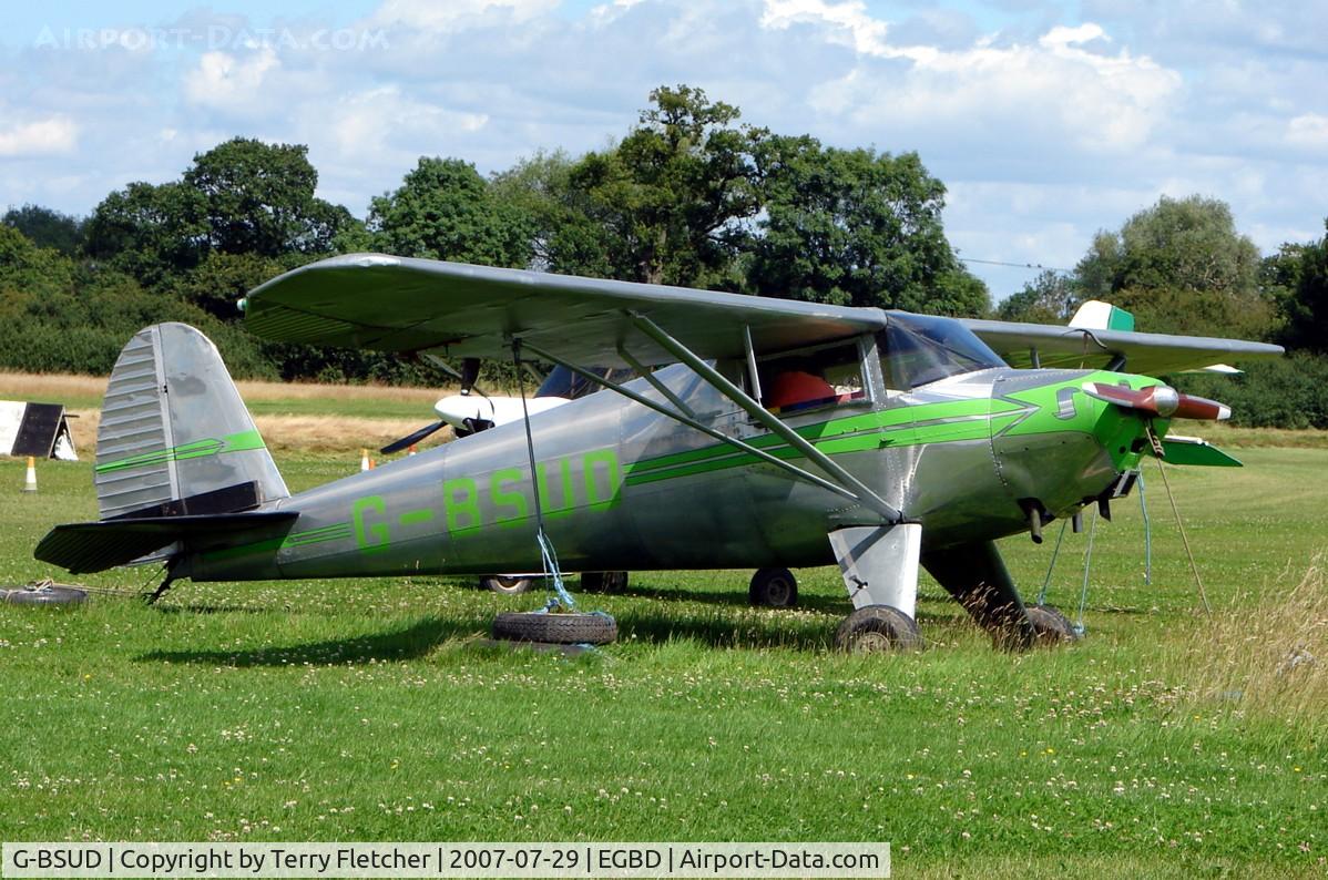 G-BSUD, 1941 Luscombe 8A Silvaire C/N 1745, 1941 Luscombe 8A