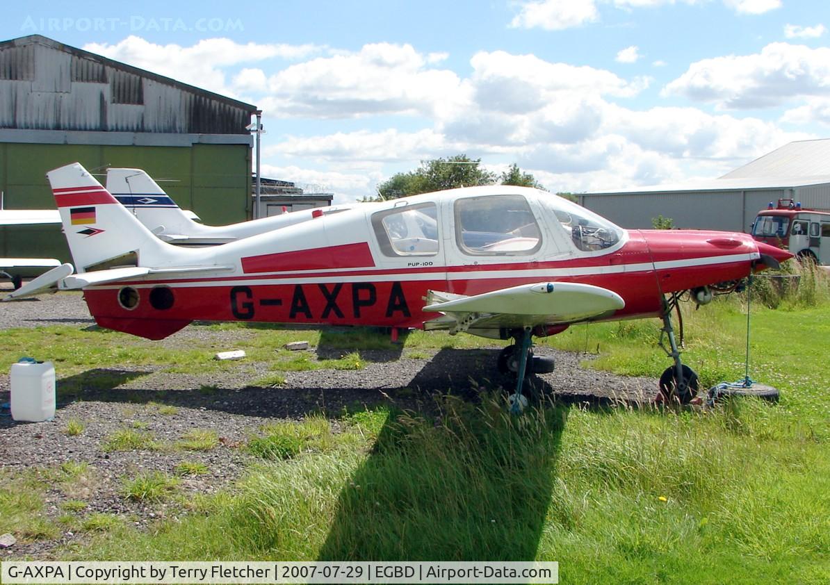 G-AXPA, 1969 Beagle B-121 Pup Series 1 (Pup 100) C/N B121-116, Beagle B121