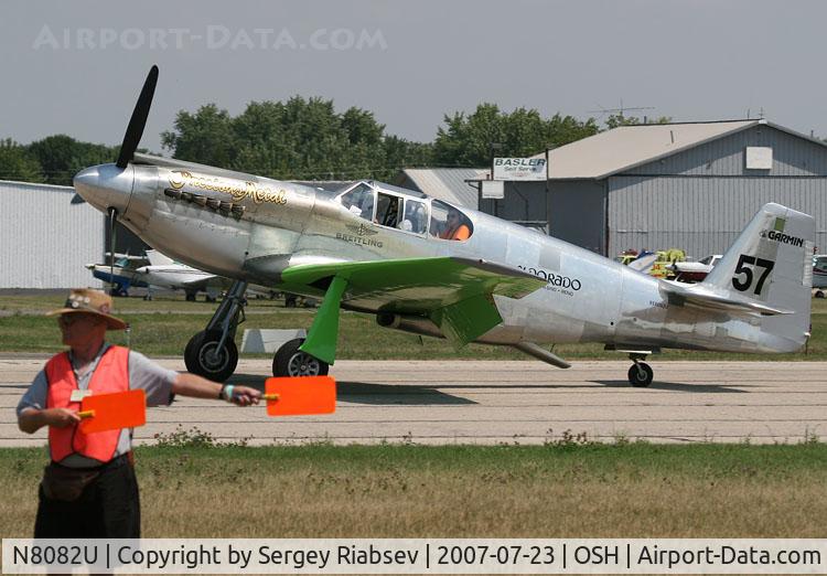 N8082U, 2006 Beck Gerald S P-51A C/N 311, EAA AirVenture 2007