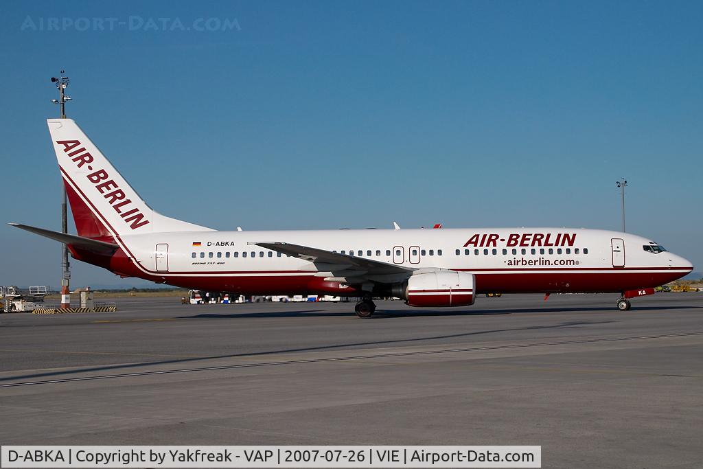 D-ABKA, 1999 Boeing 737-82R C/N 29329, Air Berlin Boeing 737-800