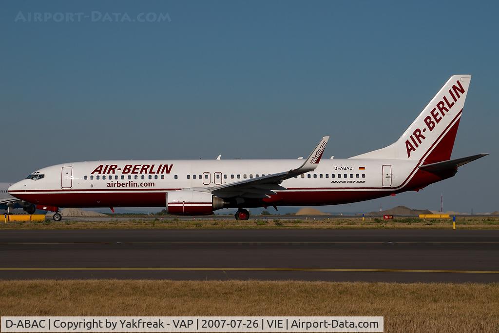 D-ABAC, 2000 Boeing 737-86J C/N 30501, Air Belrin Boeing 737-800