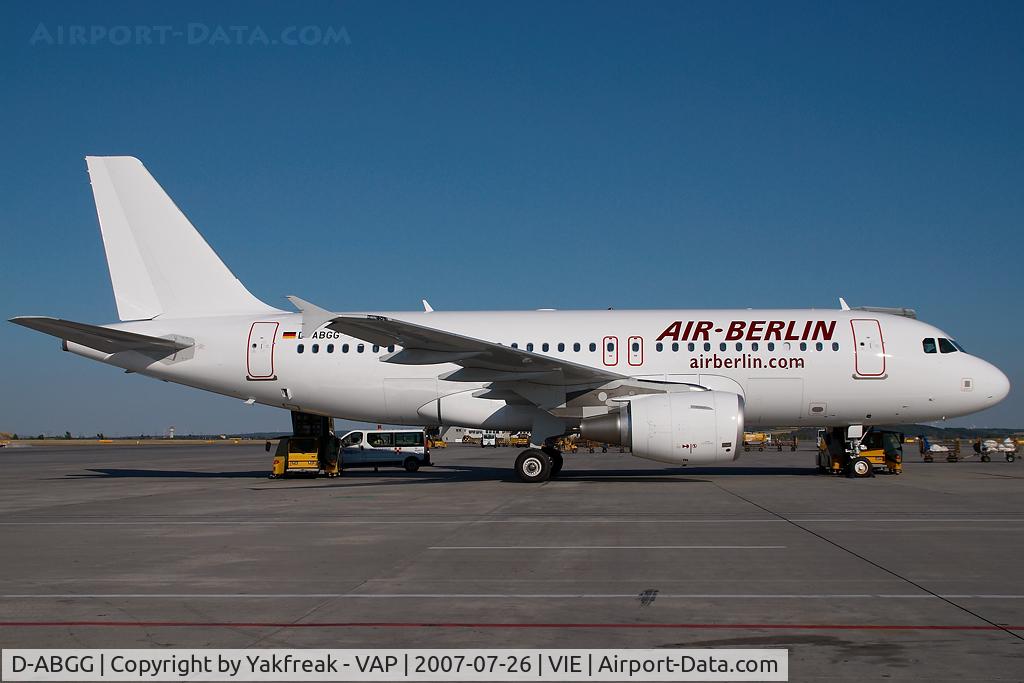 D-ABGG, 2007 Airbus A319-111 C/N 3202, Air Berlin Airbus 319