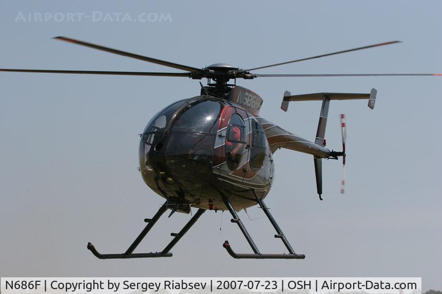 N686F, 1995 McDonnell Douglas 500-E C/N 0524E, N686F