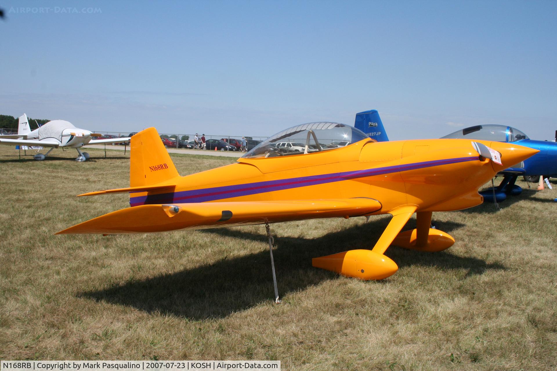 N168RB, 1997 Vans RV-4 C/N 1700, RV-4