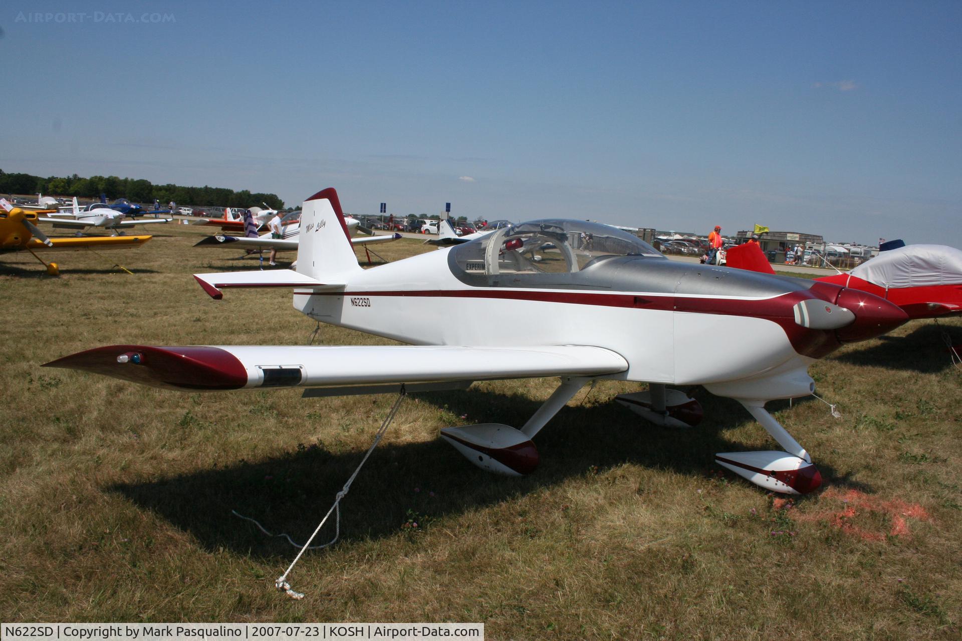 N622SD, 2000 Vans RV-6A C/N 23308, RV-6A
