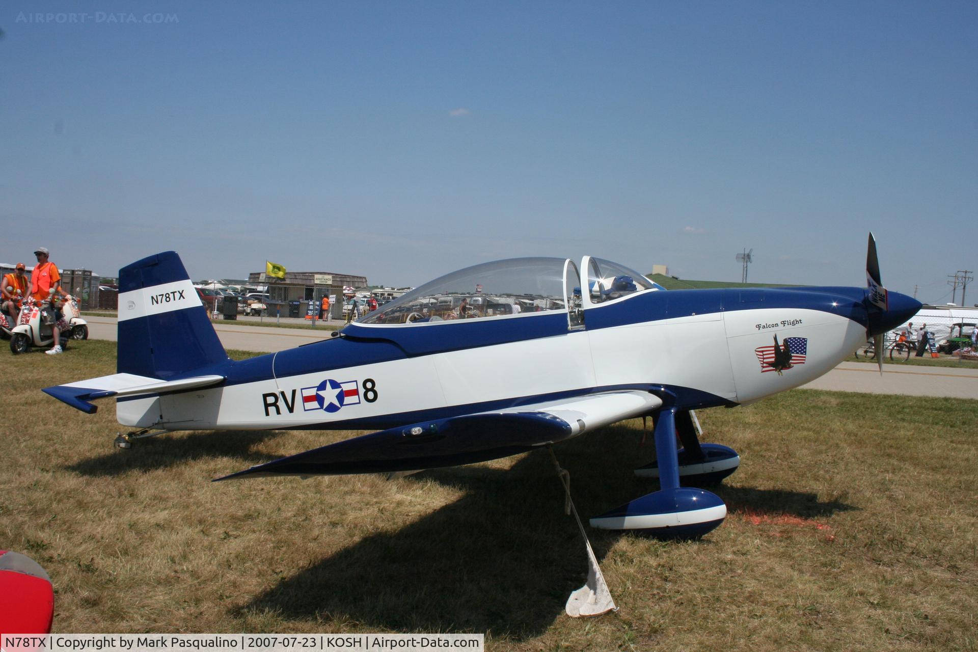 N78TX, 2001 Vans RV-8 C/N 80796, RV-8