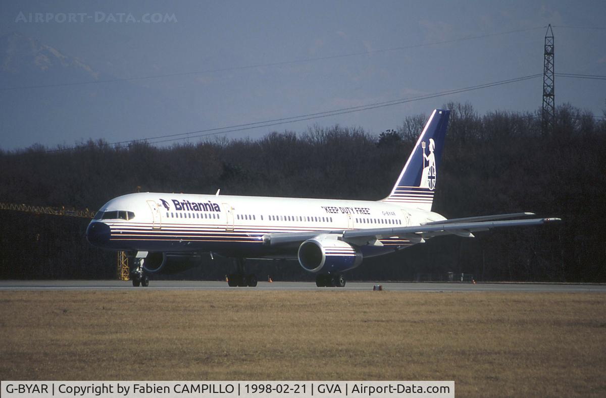 G-BYAR, 1994 Boeing 757-204 C/N 27237, Britannia Airways