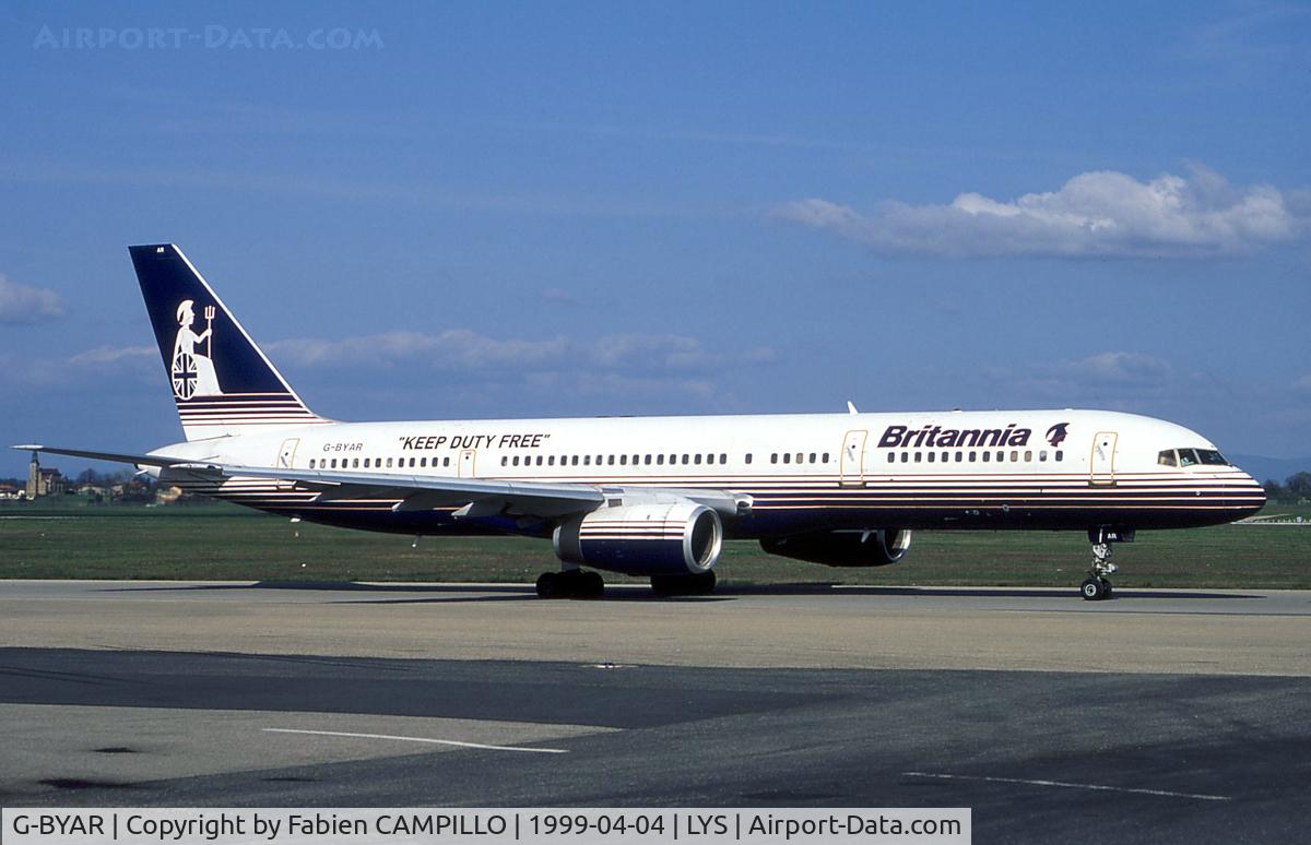G-BYAR, 1994 Boeing 757-204 C/N 27237, Britannia Airways