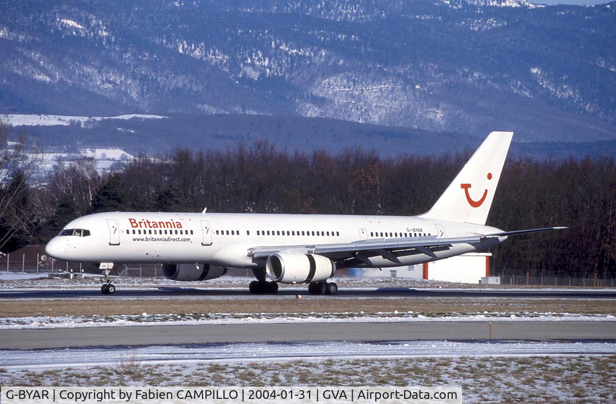 G-BYAR, 1994 Boeing 757-204 C/N 27237, Britannia Airways