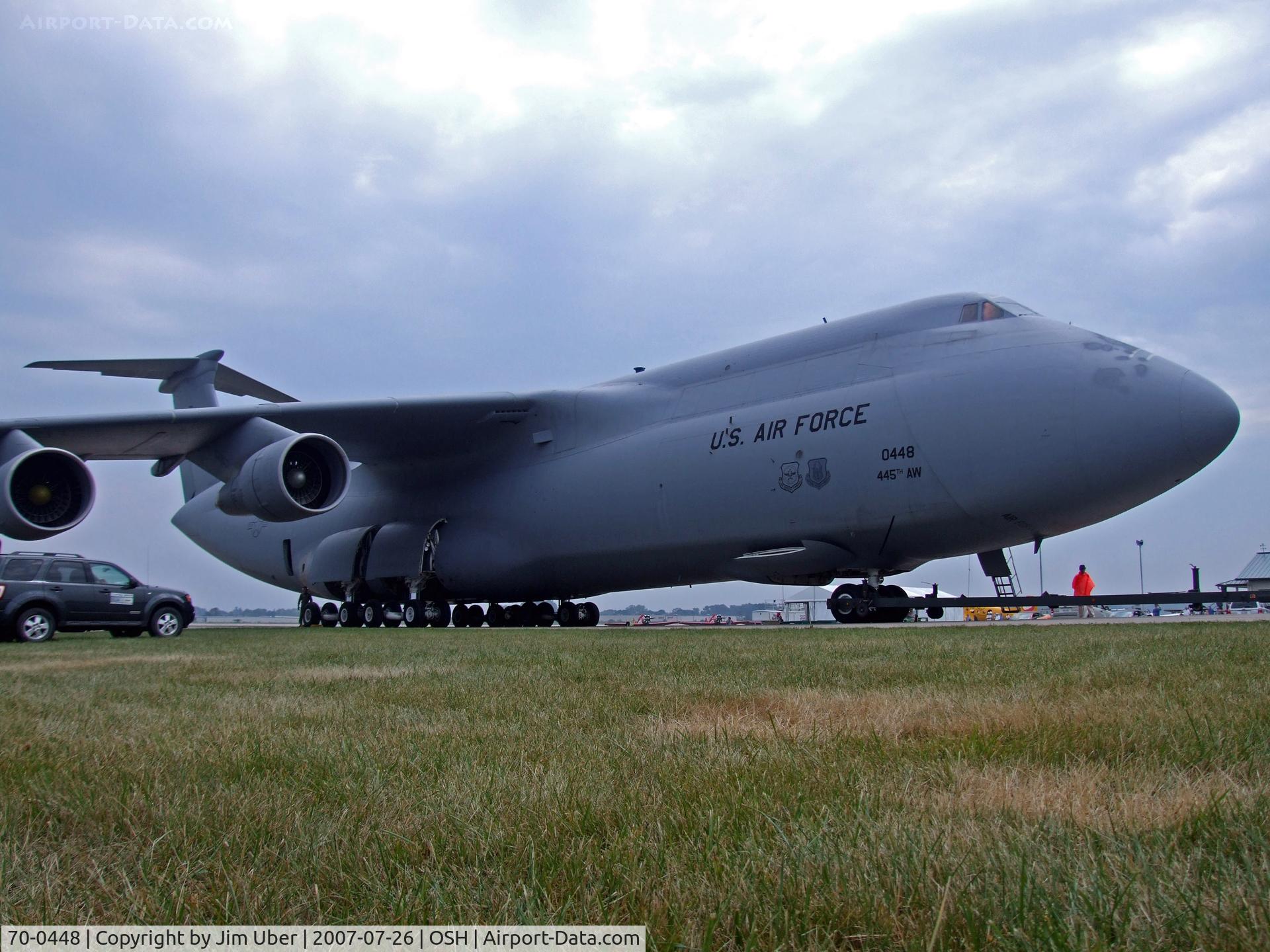 70-0448, 1970 Lockheed C-5A Galaxy C/N 500-0062, C-5A at Airventure 2007
