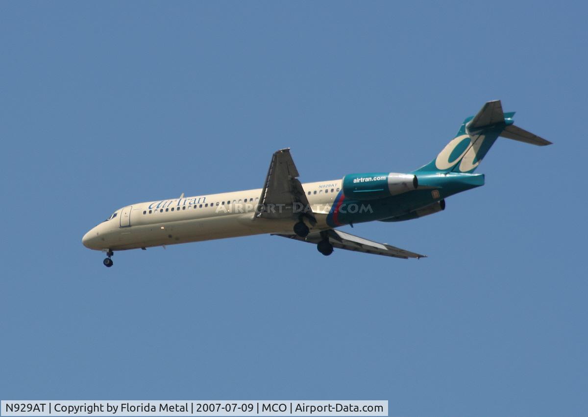 N929AT, 2000 Boeing 717-200 C/N 55075, Air Tran