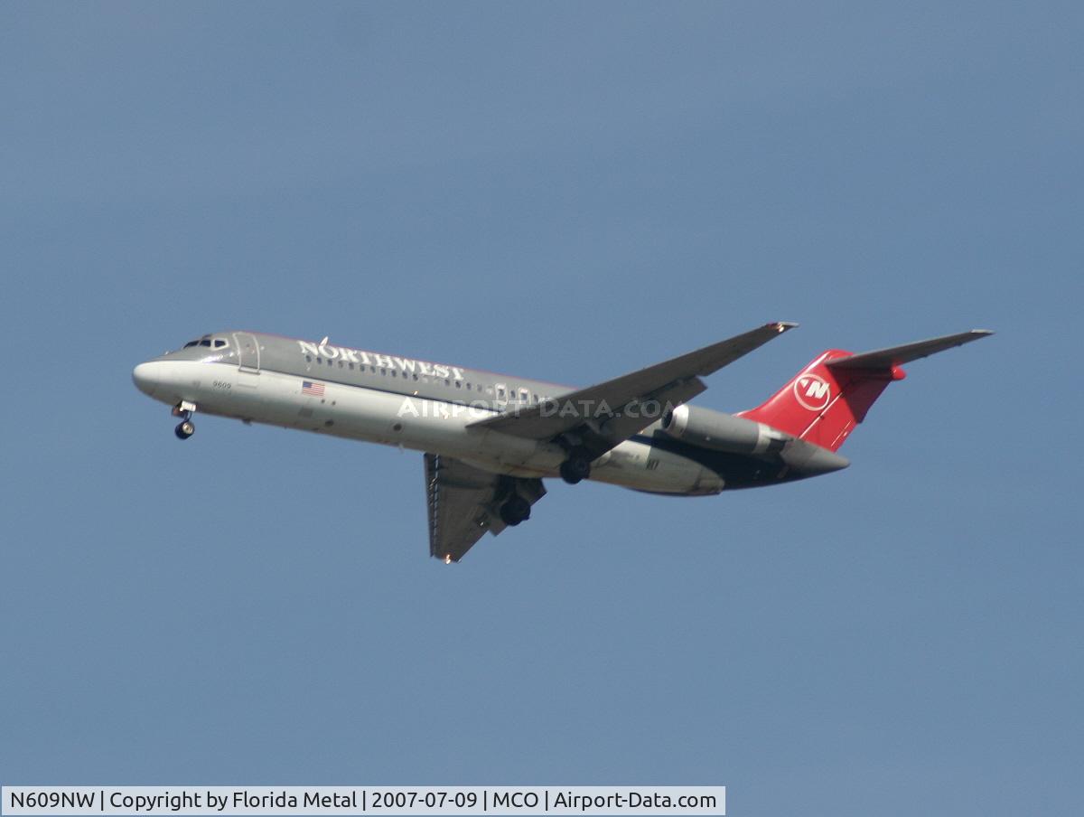 N609NW, 1968 Douglas DC-9-32 C/N 47234, Northwest