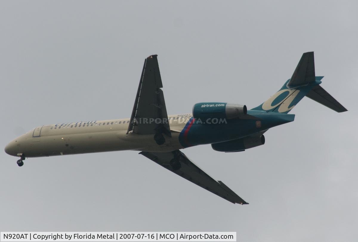 N920AT, 2000 Boeing 717-200 C/N 55083, Air Tran
