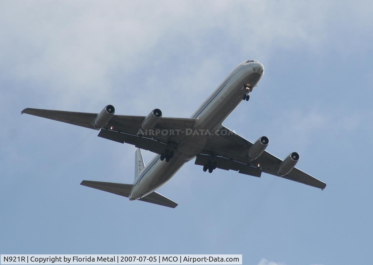 N921R, 1970 McDonnell Douglas DC-8-63F C/N 46145, Murray