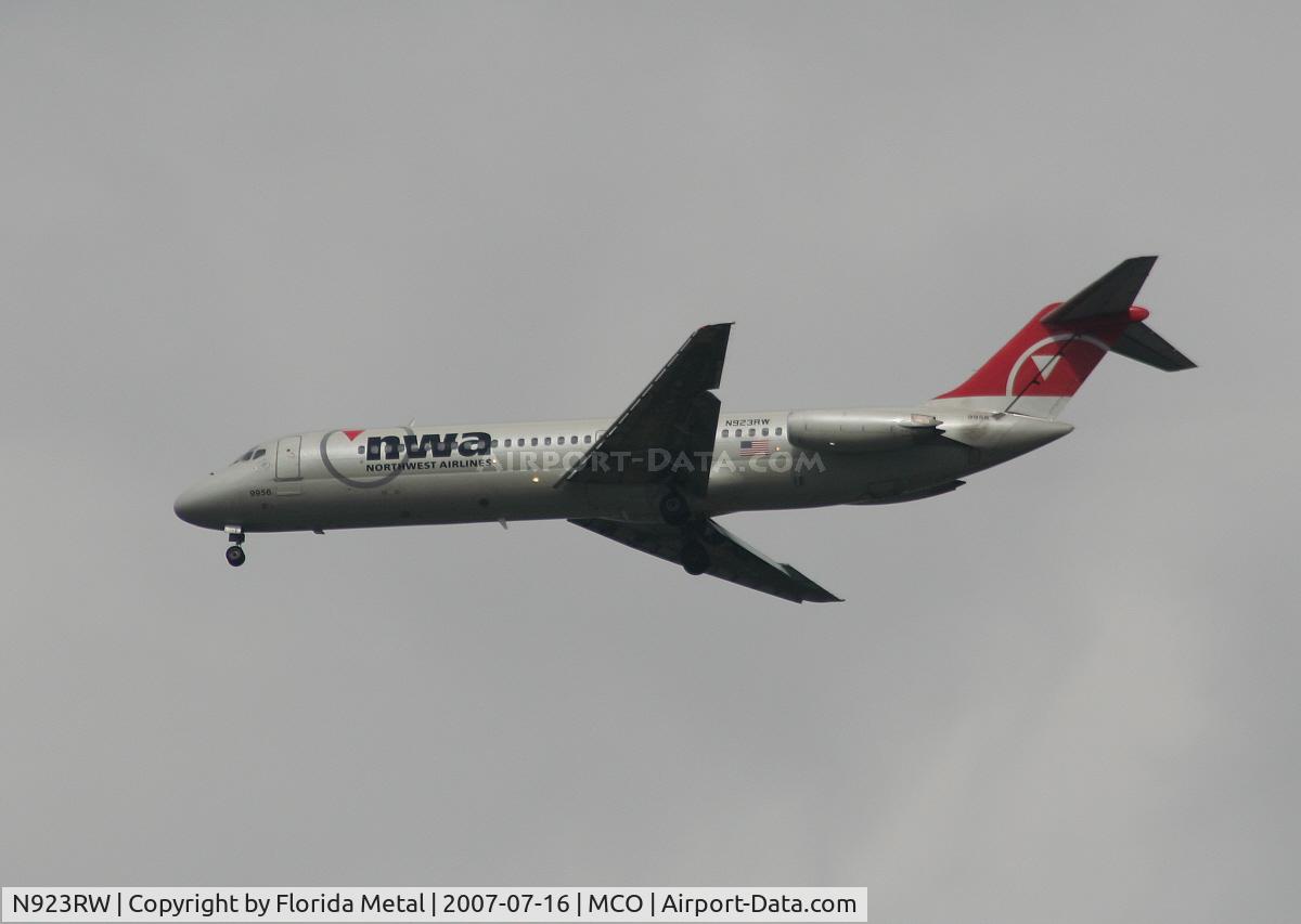 N923RW, 1968 Douglas DC-9-31 C/N 47183, Northwest